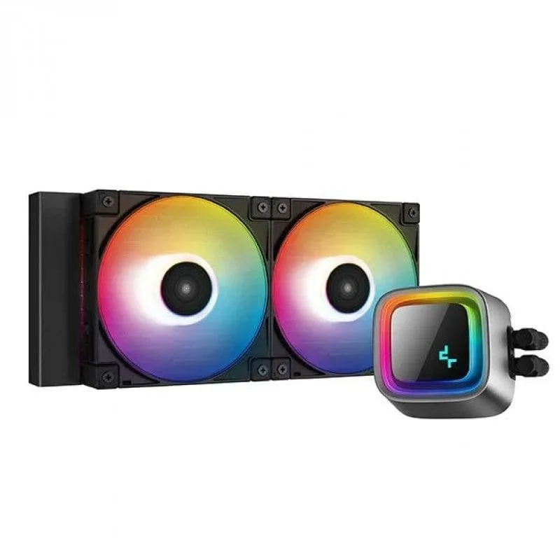 Refrigerazione Liquida DeepCool LS520 240mm 2 Ventole A-RGB Nero - immagine 1