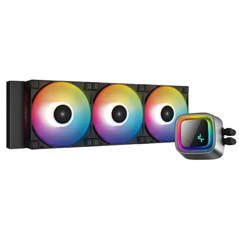 Refrigerazione Liquida DeepCool LS720 360mm 3 Ventole A-RGB Nero - immagine 1