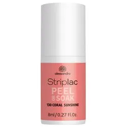 Smalto unghie Striplac 2.0 Peel Or Soak 130 Coral Sunshine - immagine 1