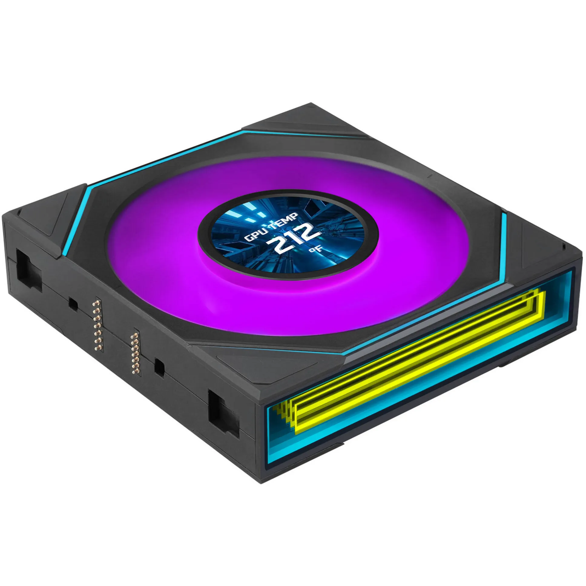 UNI FAN SL-INF LCD FLEX 120 Wireless, Ventola - immagine 1