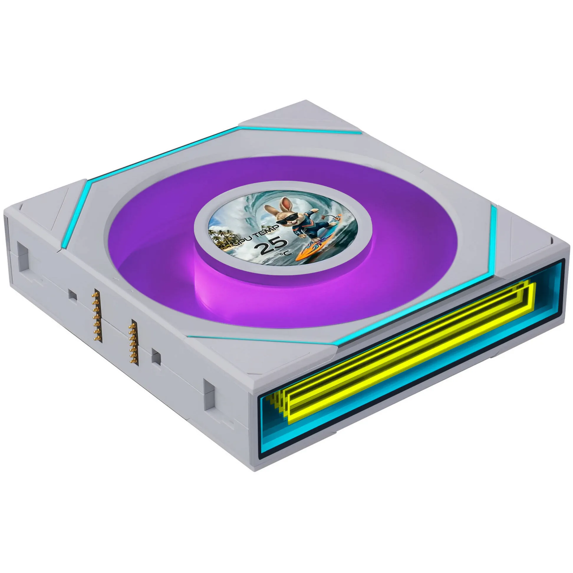 UNI FAN SL-INF LCD FLEX 120 Wireless, Ventola - immagine 1