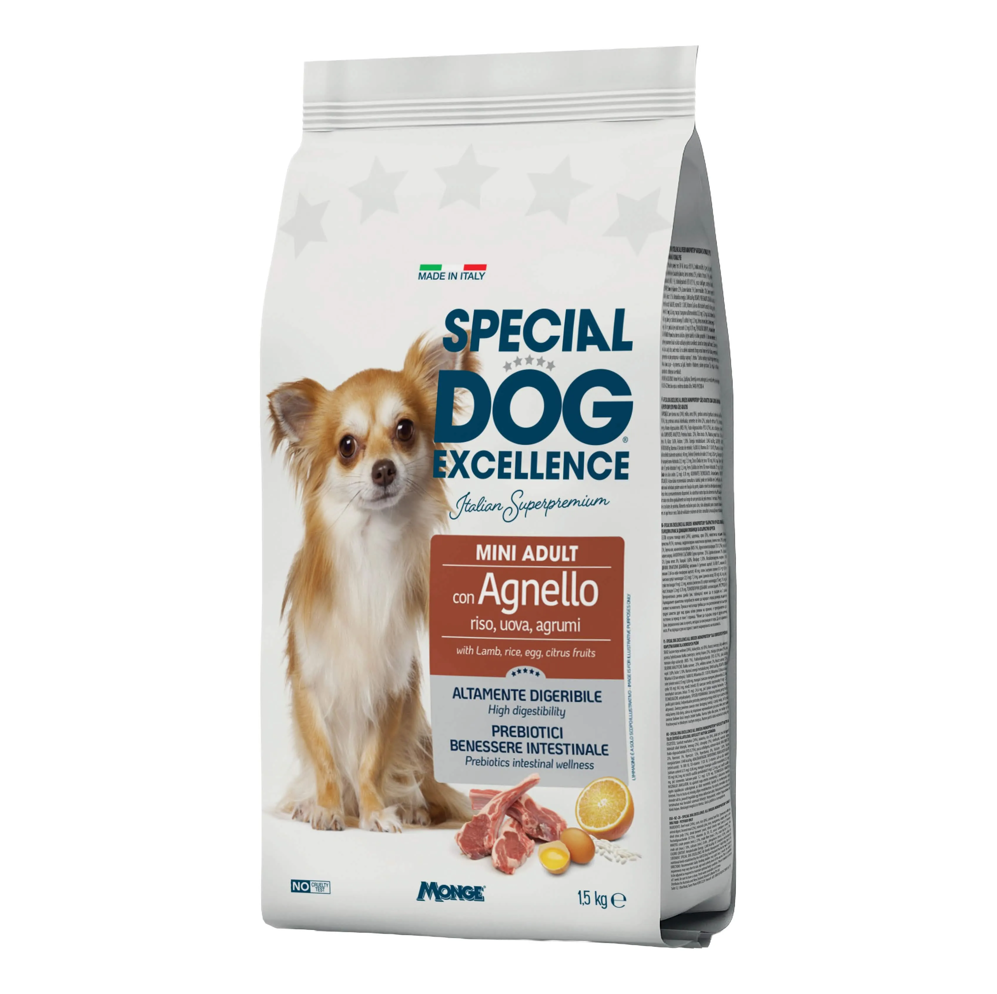 Special dog excellence mini adult agnello 1,5 kg - immagine 1