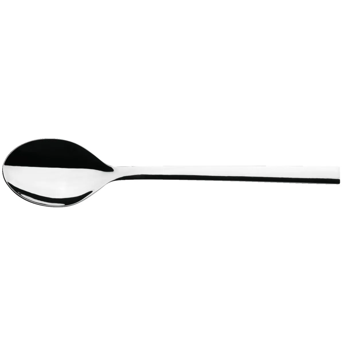 12x VEGA Cucchiaio frutta Native; 19 cm (L); argento, manico argento; 12 pz. / Pacco - immagine 1