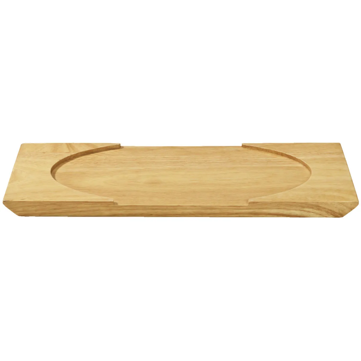 VEGA Base in legno moderno per 22476 Pegosi; 35x12.5 cm (LxL); marrone; rettangolare - immagine 1