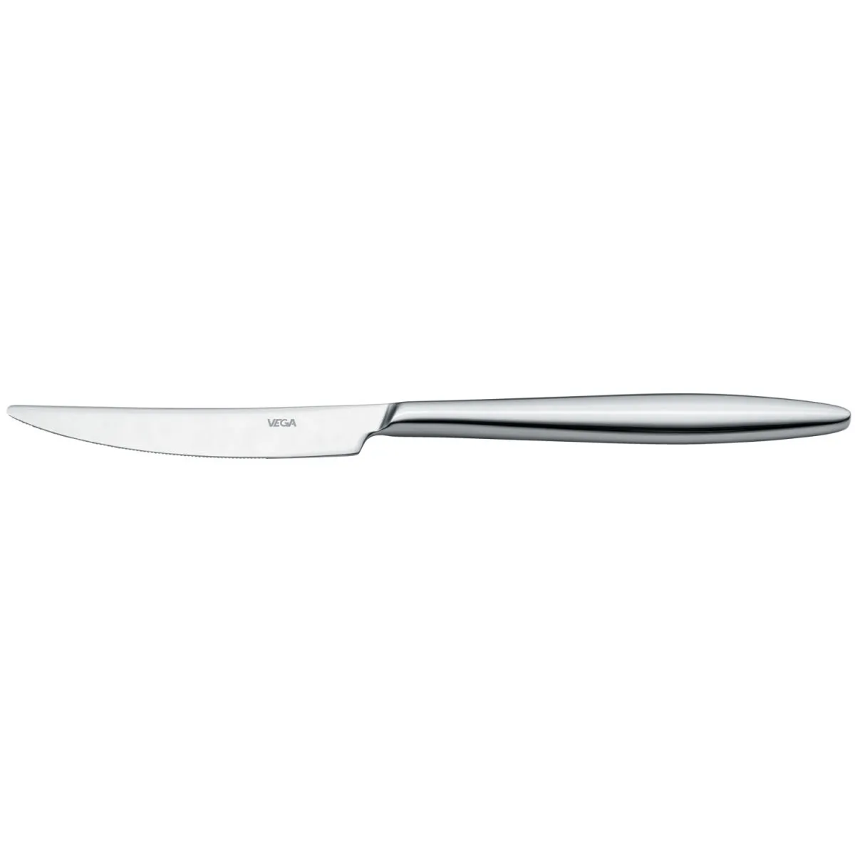 12x VEGA Coltello da tavola Sydney; 22.7 cm (L); argento, manico argento; 12 pz. / Pacco - immagine 1