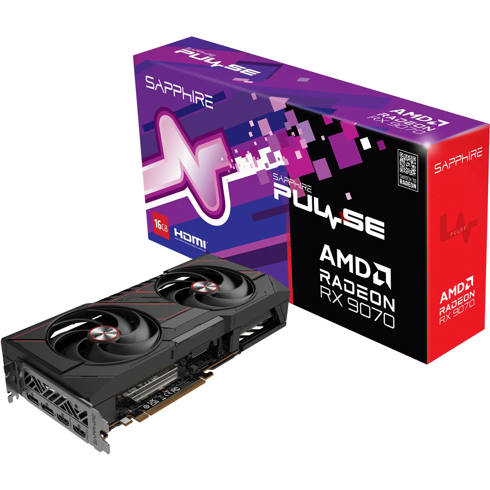Radeon RX 9070 GRE Pulse Gaming OC, Scheda grafica - immagine 1