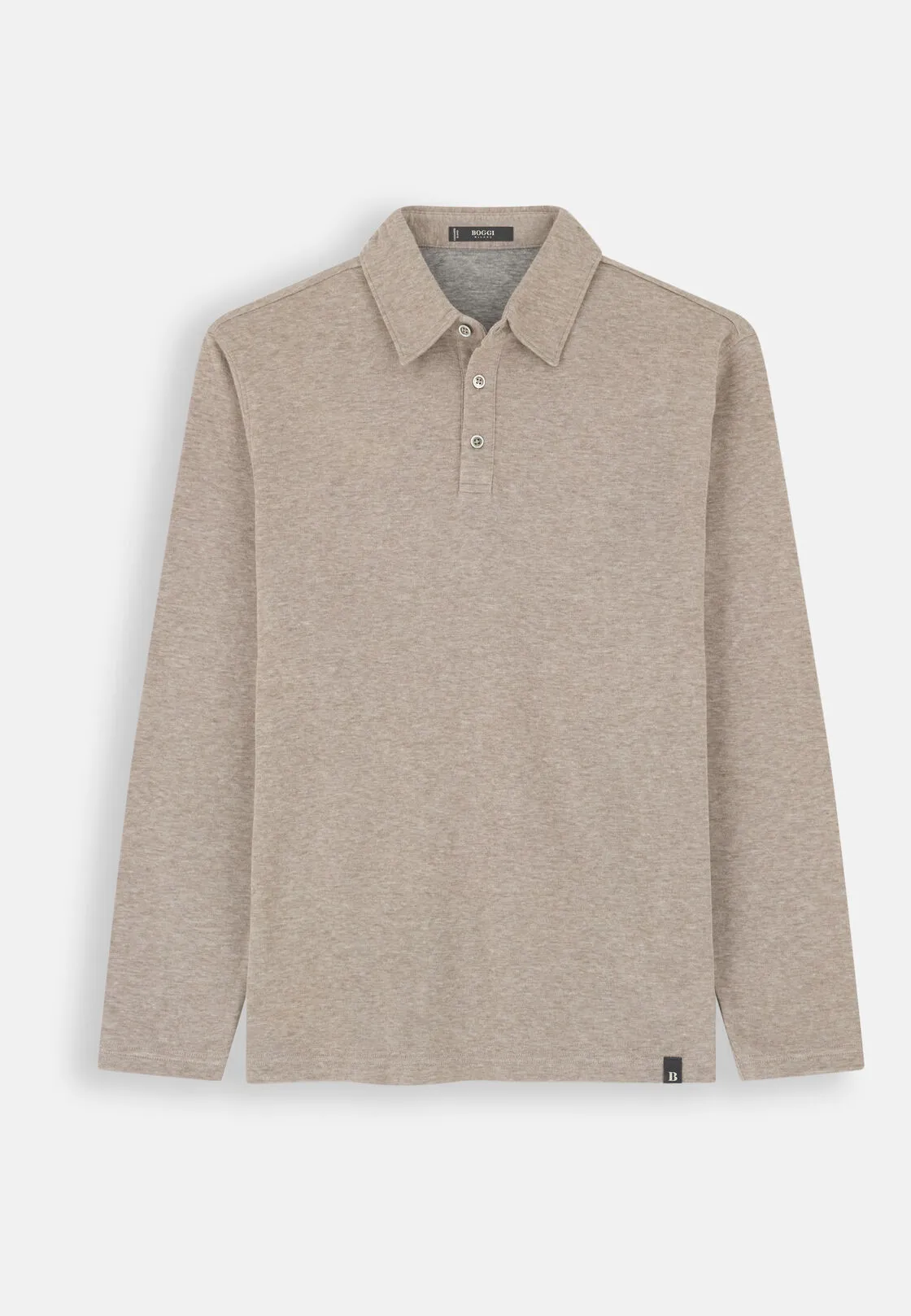 Boggi, Polo In Jersey Di Cotone E Cashmere, Uomo, , Taglia: XL - immagine 5