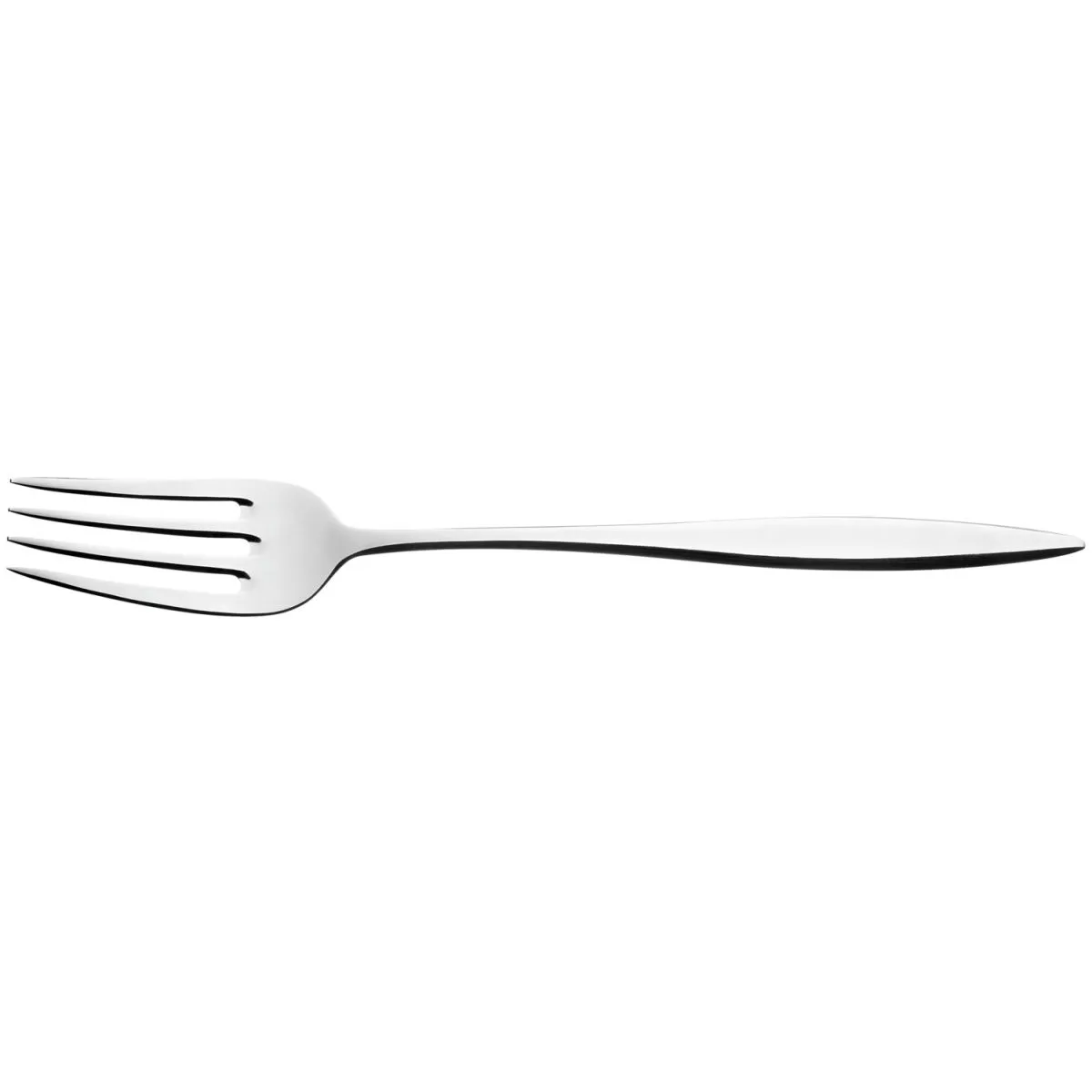 12x VEGA Forchetta frutta Sydney; 18.4 cm (L); argento, manico argento; 12 pz. / Pacco - immagine 1
