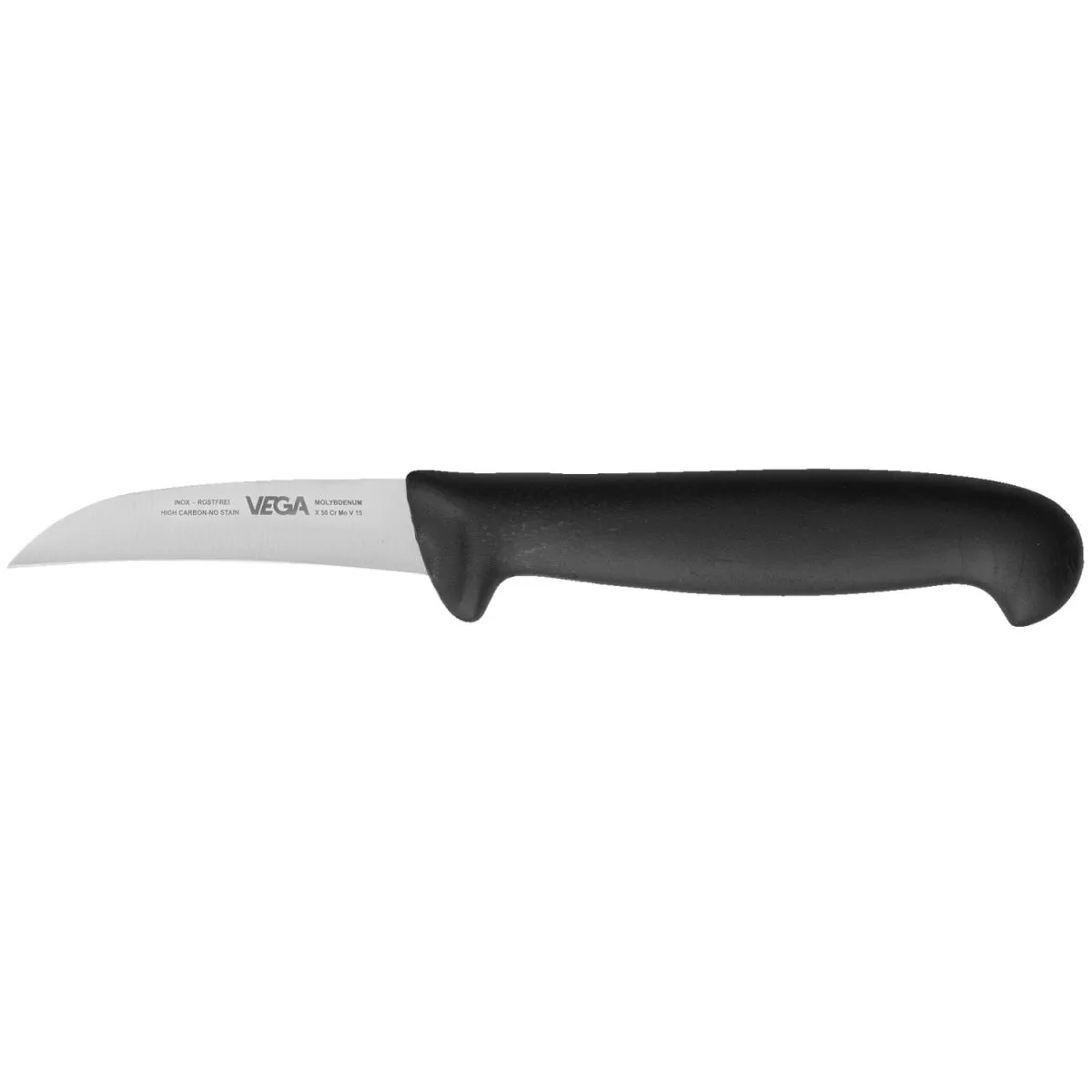 VEGA Spelucchino Messina; lunghezza lama 7 cm, 17.5 cm (L); nero/argento - immagine 1