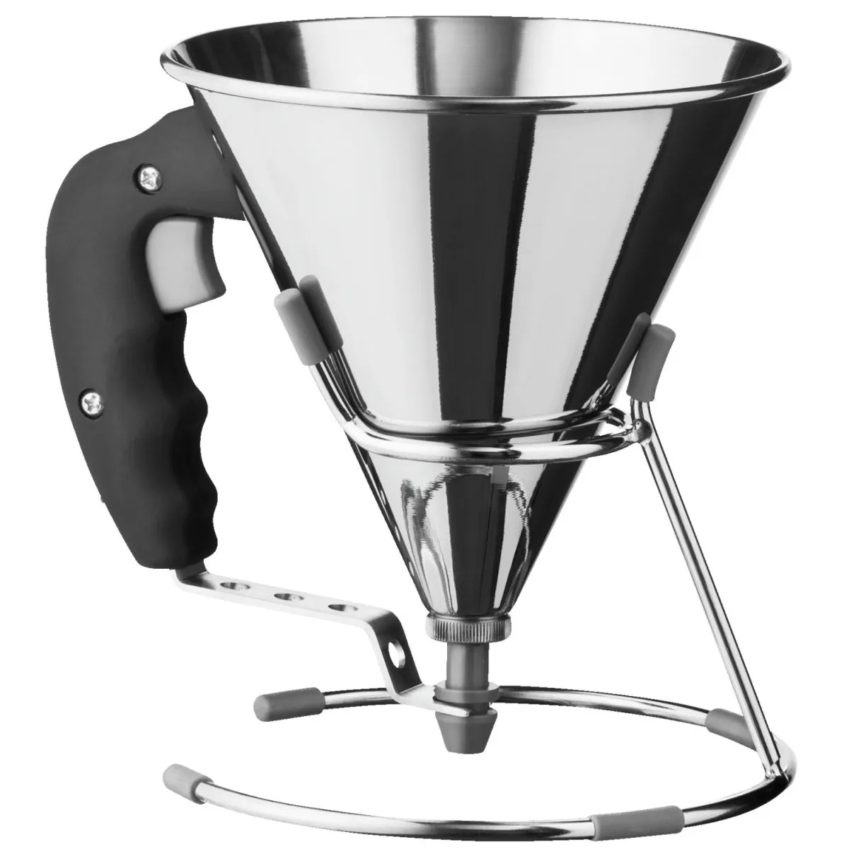 de Buyer Imbuto dosatore pasticceria Kwik; 800 ml, 15x15.5 cm (ØxH); argento; conica - immagine 1