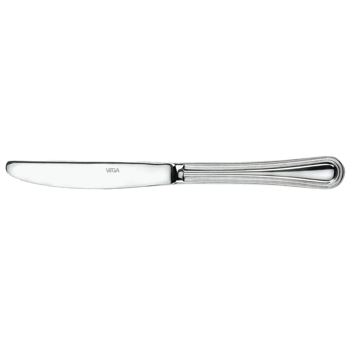 12x VEGA Coltello da tavola San Remo; 23.2 cm (L); argento, manico argento; 12 pz. / Pacco - immagine 1