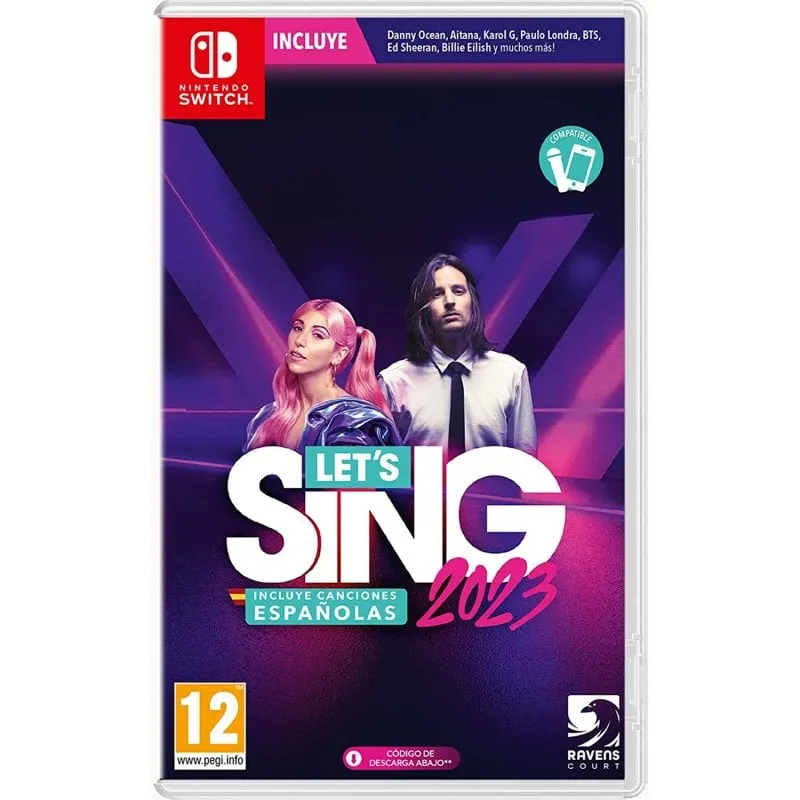 Cantiamo 2023 include canzoni spagnole Nintendo Switch - immagine 1