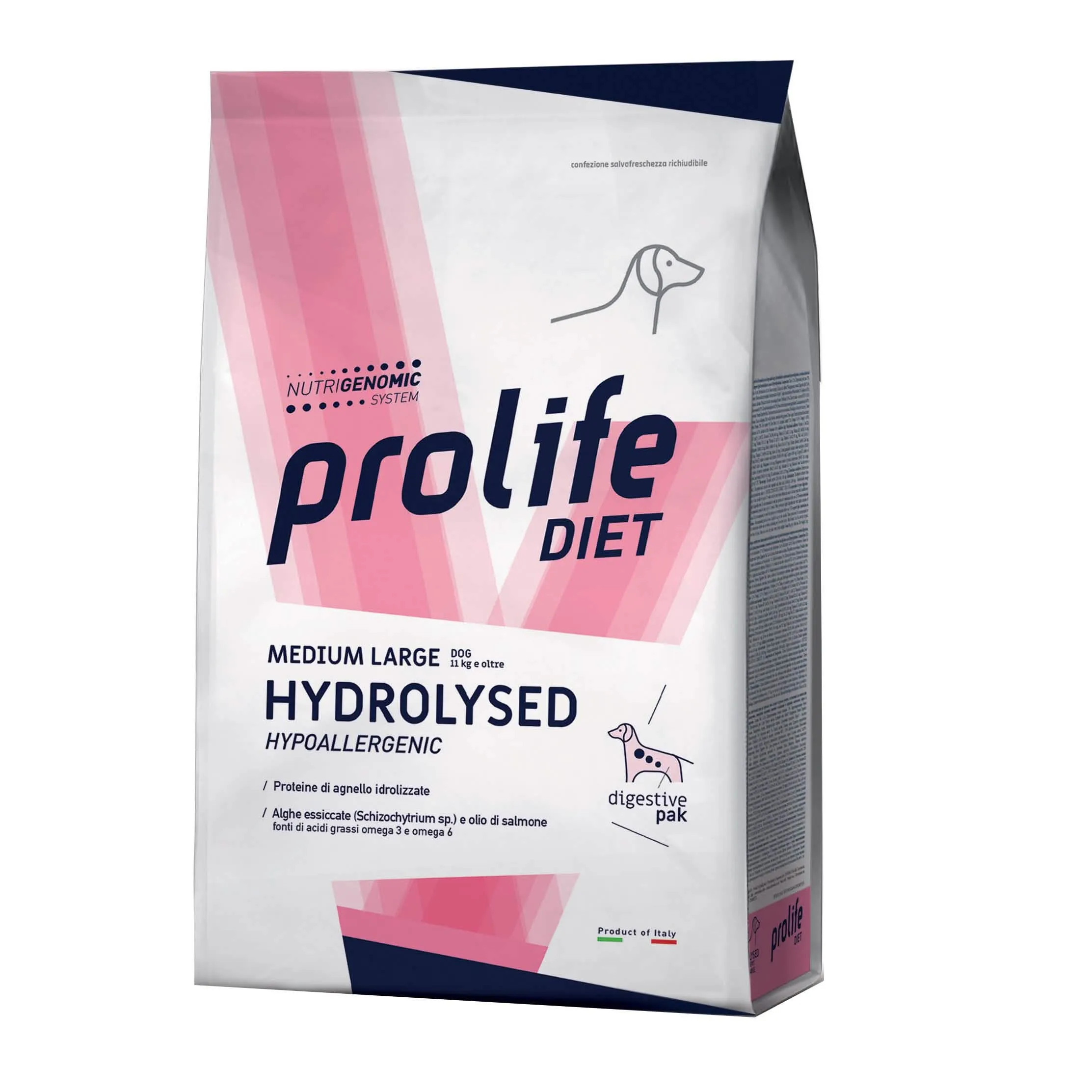 Prolife dog diet hydrolised lamb medium/large 2 kg - immagine 1