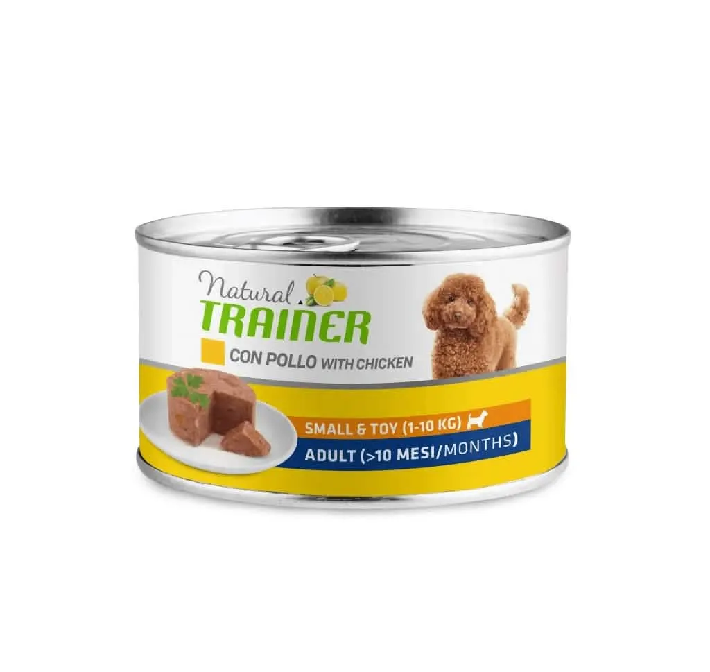 Natural trainer dog adult small & toy pollo riso 150 g - immagine 1