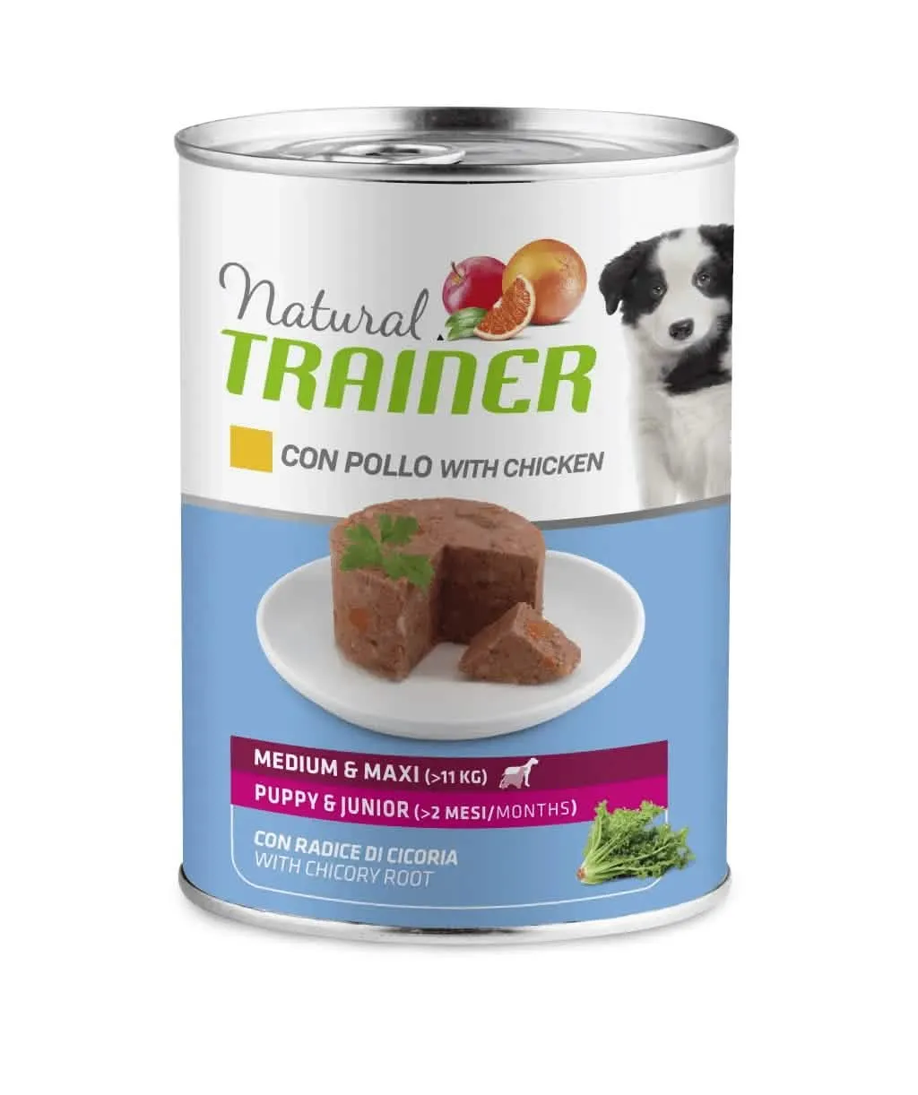 Natural trainer dog medium/maxi puppy & junior 400 g - immagine 1