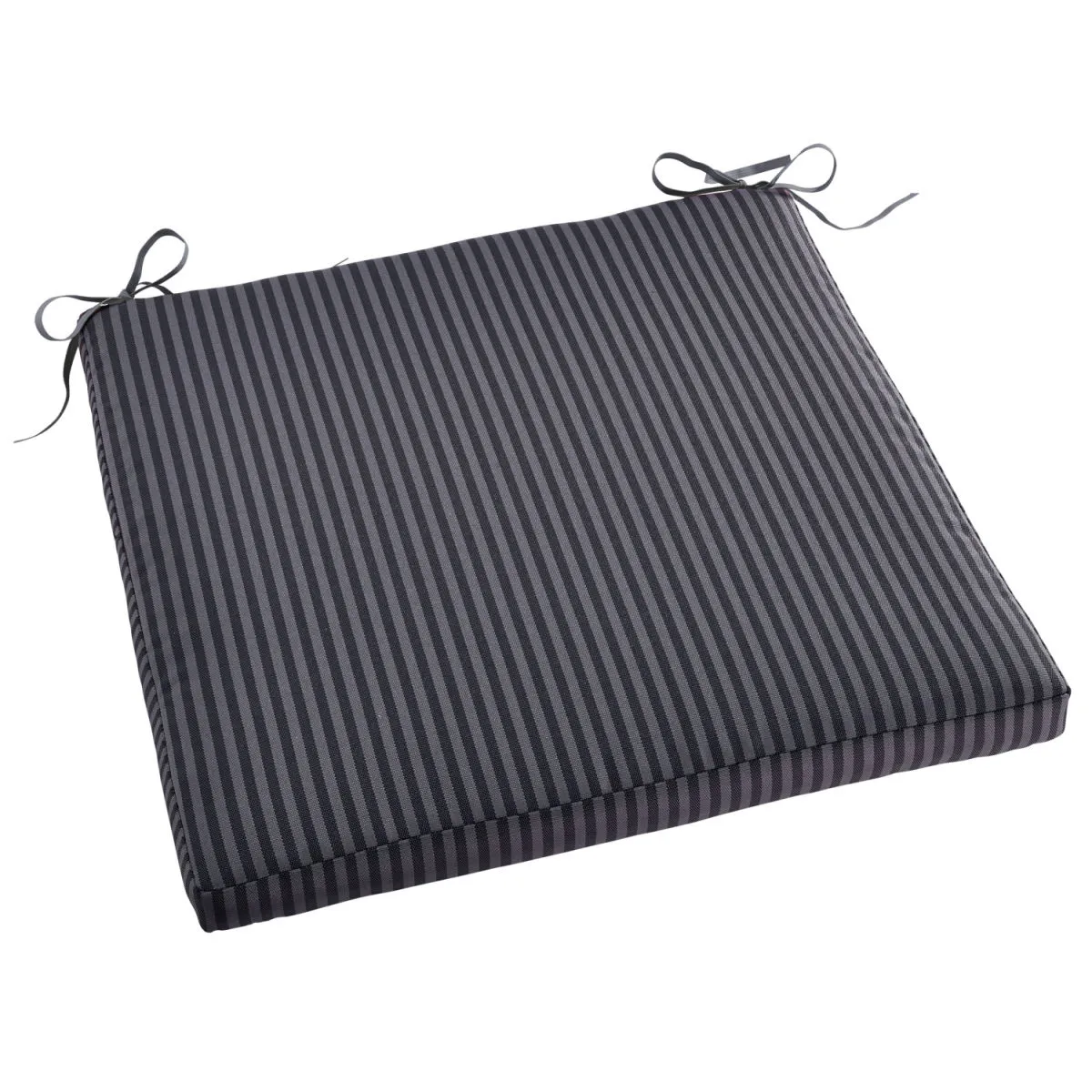 ERWIN M. Cuscino per sedia Verano quadrato; 40x40x3.5 cm (LxLxH); antracite; quadrata - immagine 1