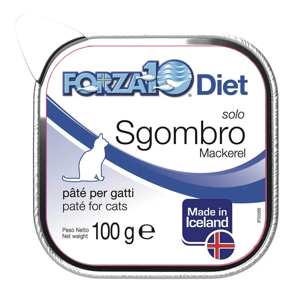 Forza10 gatto solo diet sgombro 100g - immagine 1