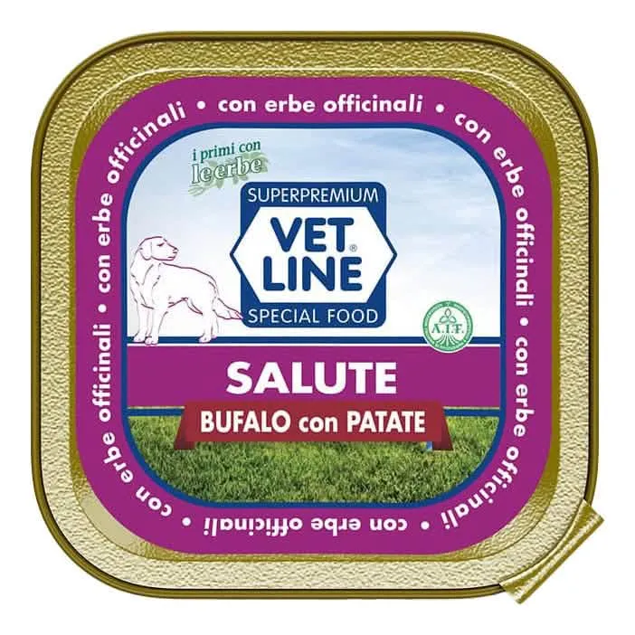 Vet line salute bufalo/patate 150 g - immagine 1