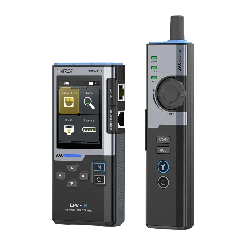 Tester Cavo Rete UTP Fnirsi LPM-10A, Nero - immagine 1