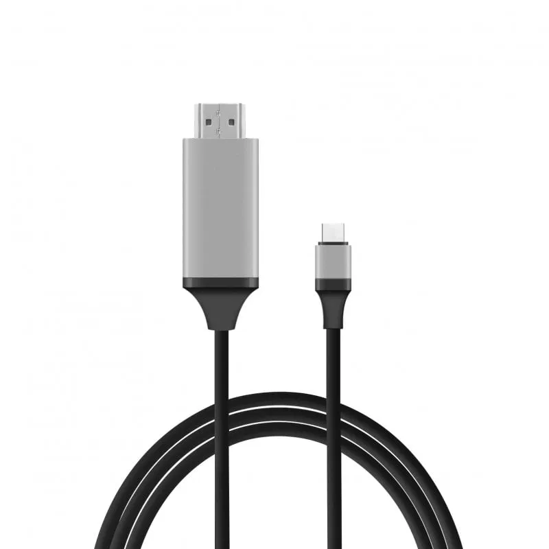 Cavo PcCom Essential da USB-C a HDMI 4K da 1,8 m - immagine 1