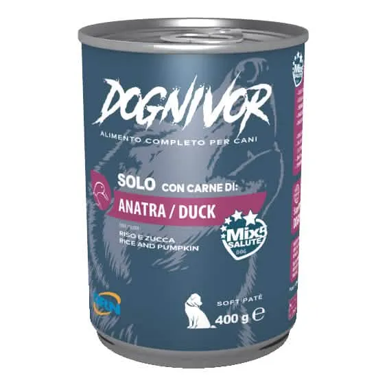 Dognivor anatra riso zucca 400 g - immagine 1