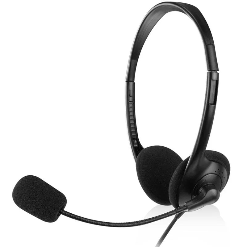 Cuffie Ewent EW3567 con microfono Nere - immagine 1