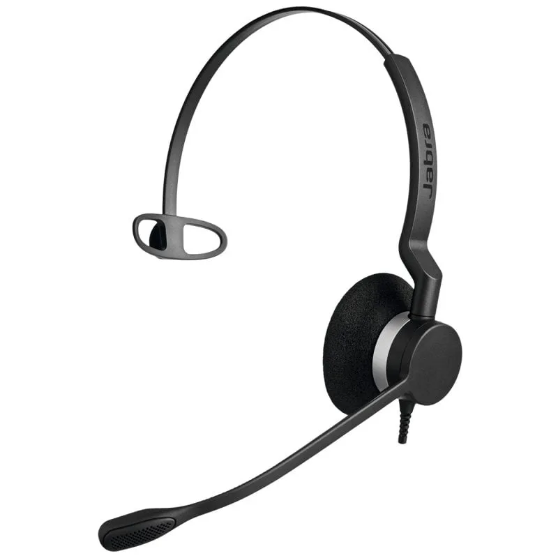 Jabra Biz 2300 QD Mono Auricolare Cablato A Padiglione Ufficio Nero - immagine 1