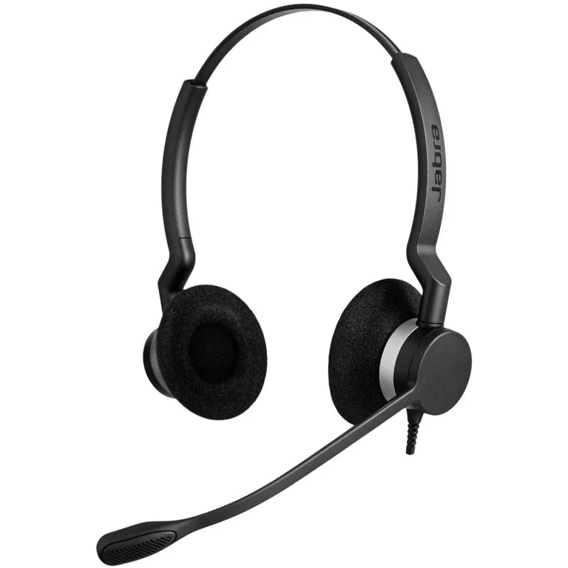 Jabra Biz 2300 Duo USB UC Auricolare Cablato A Padiglione Ufficio USB tipo A Nero - immagine 1
