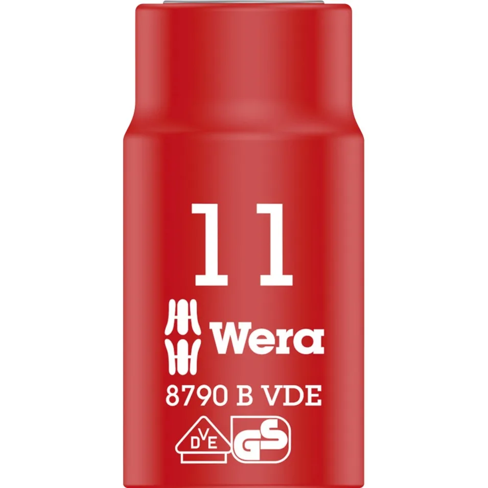 Inserto chiave a bussola Zyklop VDE, 11mm, 3/8", chiave combinata - immagine 1