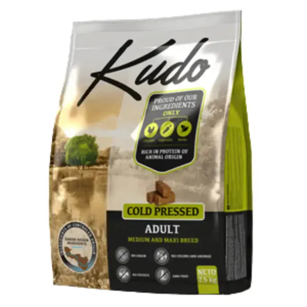 Kudo Grain Free Adult Medium/Maxi Pollo 7,5 kg - Croccantini per cani - immagine 1