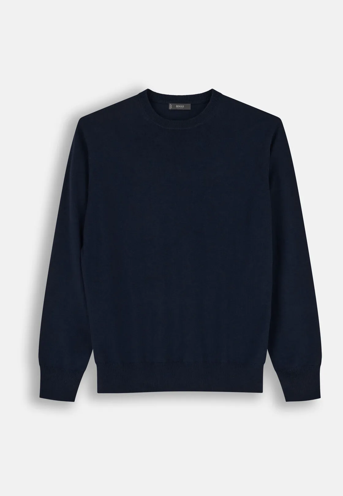 Boggi, Girocollo In Lana Merino Extrafine, Uomo, Navy, Taglia: XXXL - immagine 5