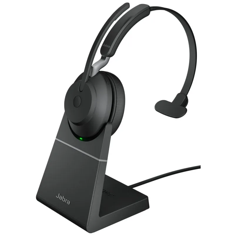 Jabra Evolve2 65 UC Mono Auricolare Wireless A Padiglione Ufficio USB-C Bluetooth Nero - immagine 1