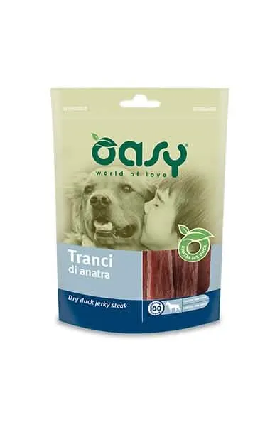 Oasy snack dog tranci di anatra 100 g - immagine 1