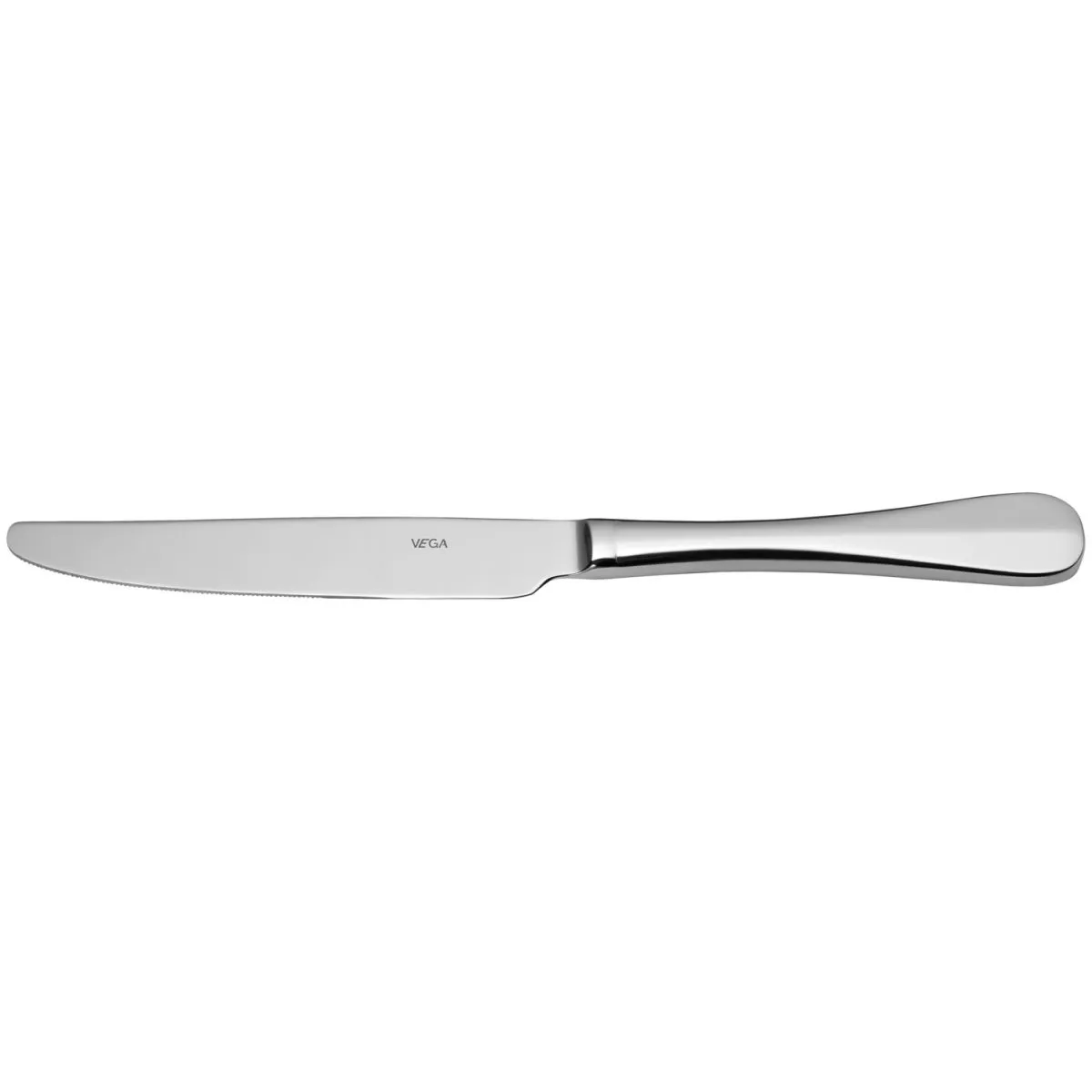 12x VEGA Coltello da tavola Baguette; 23.5 cm (L); argento, manico argento; 12 pz. / Pacco - immagine 1