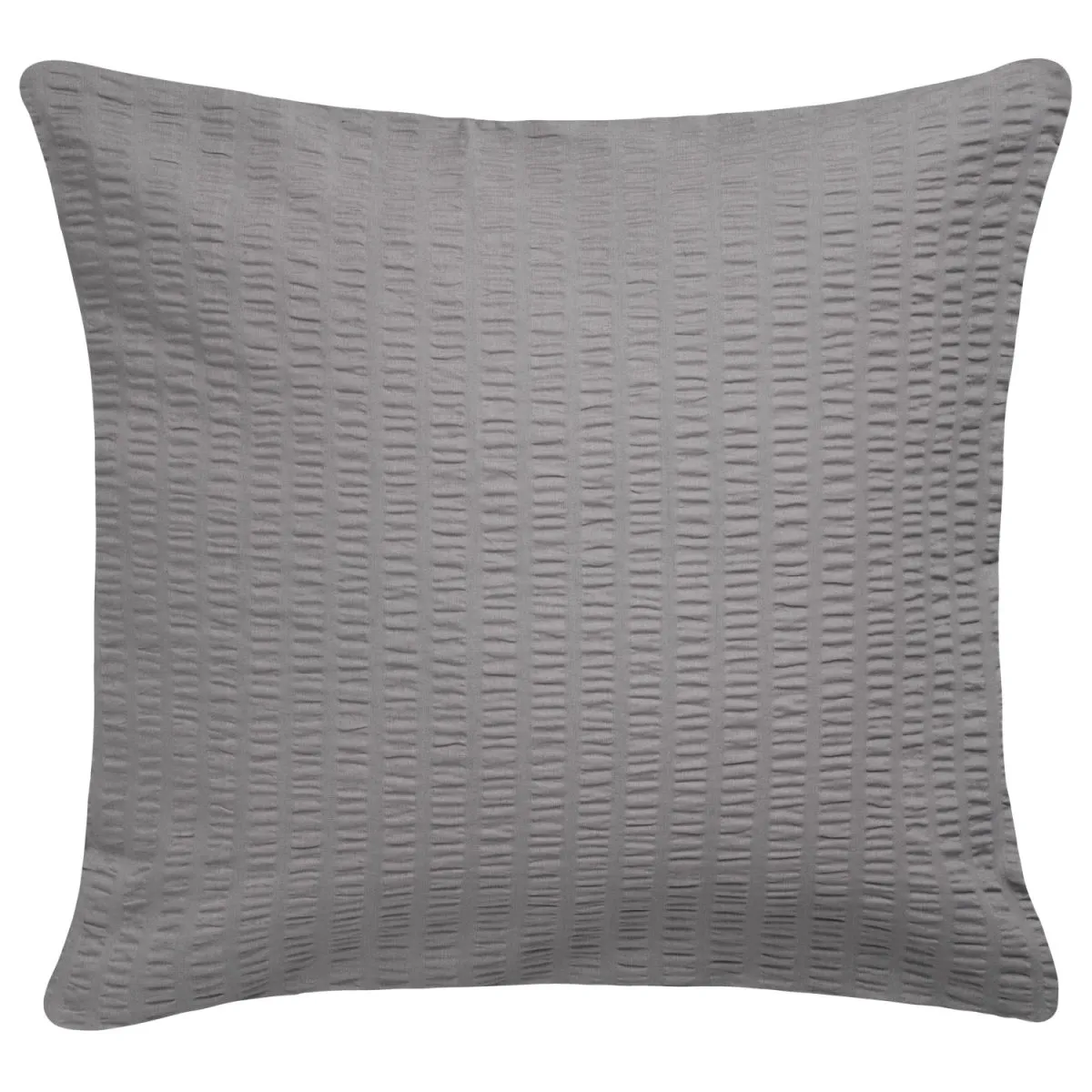 ERWIN M. Federa cuscino letto Mallorca chiusura a cerniera; 80x80 cm (LxL); grigio - immagine 1