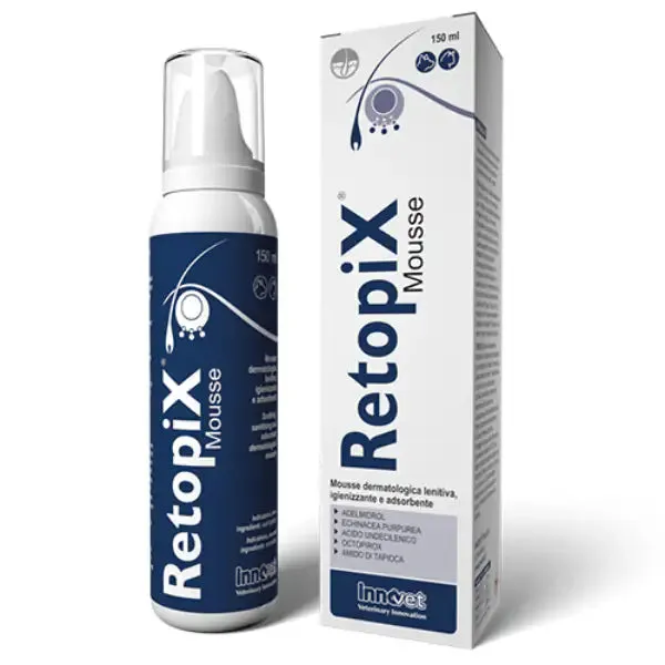 Innovet Retopix Mousse ad azione lenitiva e igienizzante per cani e gatti 150 ml - immagine 1