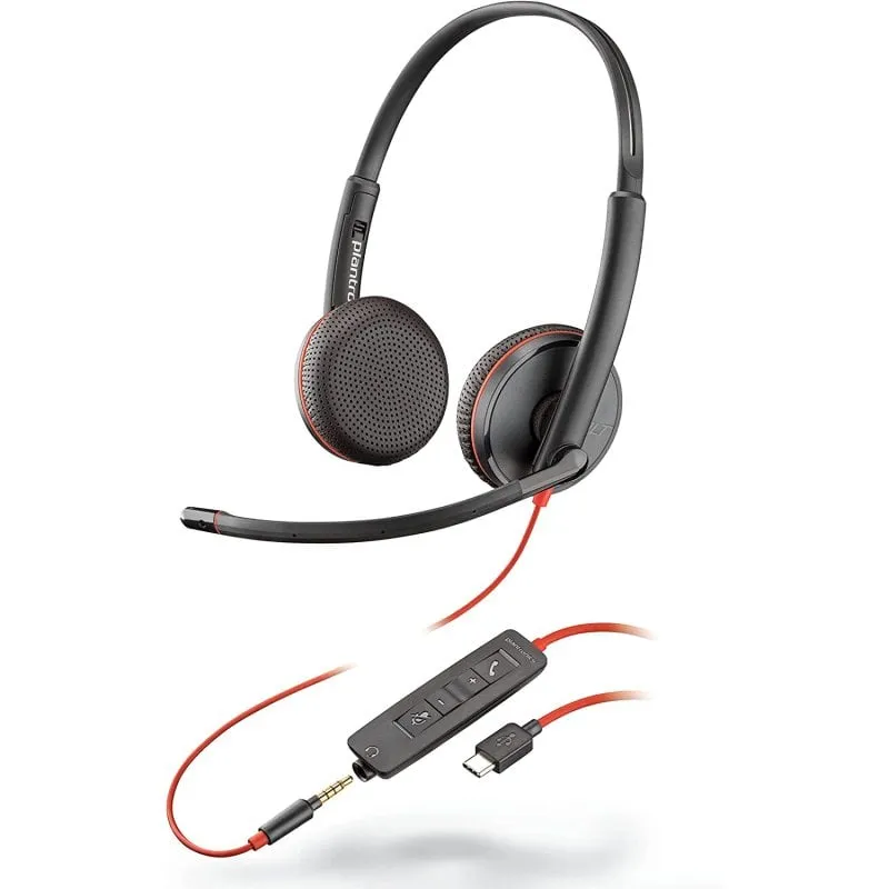 Cuffia per call center USB-C Poly Blackwire C3225 - immagine 1