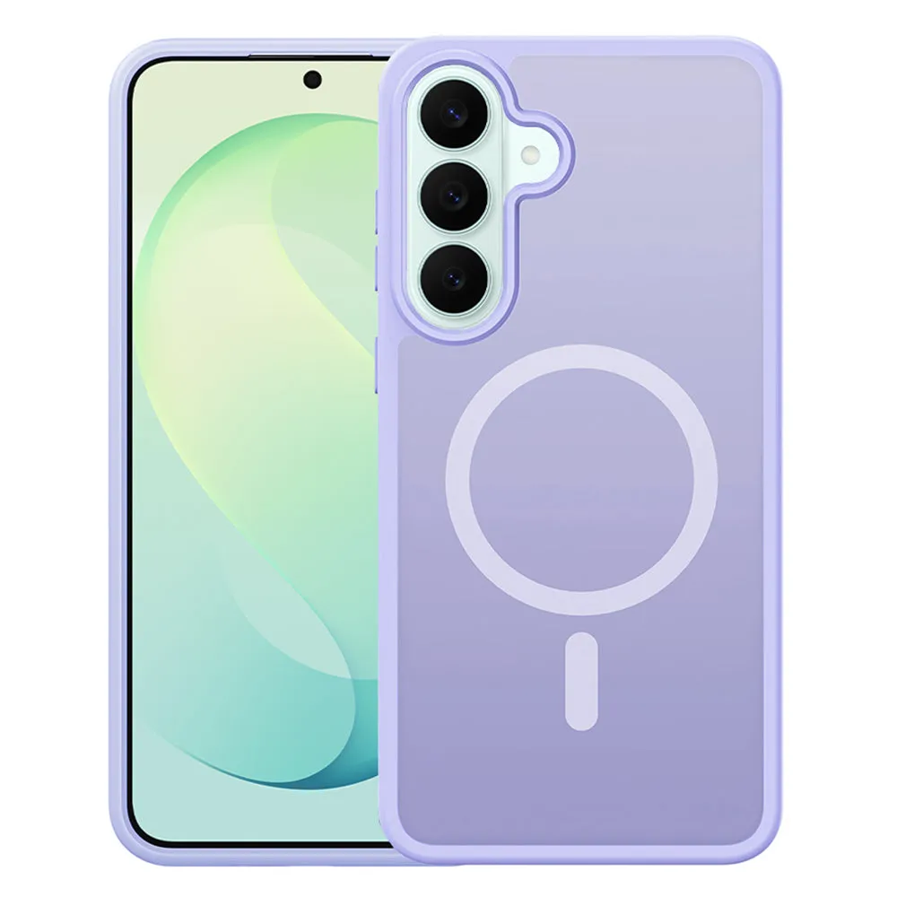 Custodia MagSafe per Samsung Galaxy S26 FE S741 / S25 FE, DUX DUCIS, Yind, Viola Chiaro - immagine 1