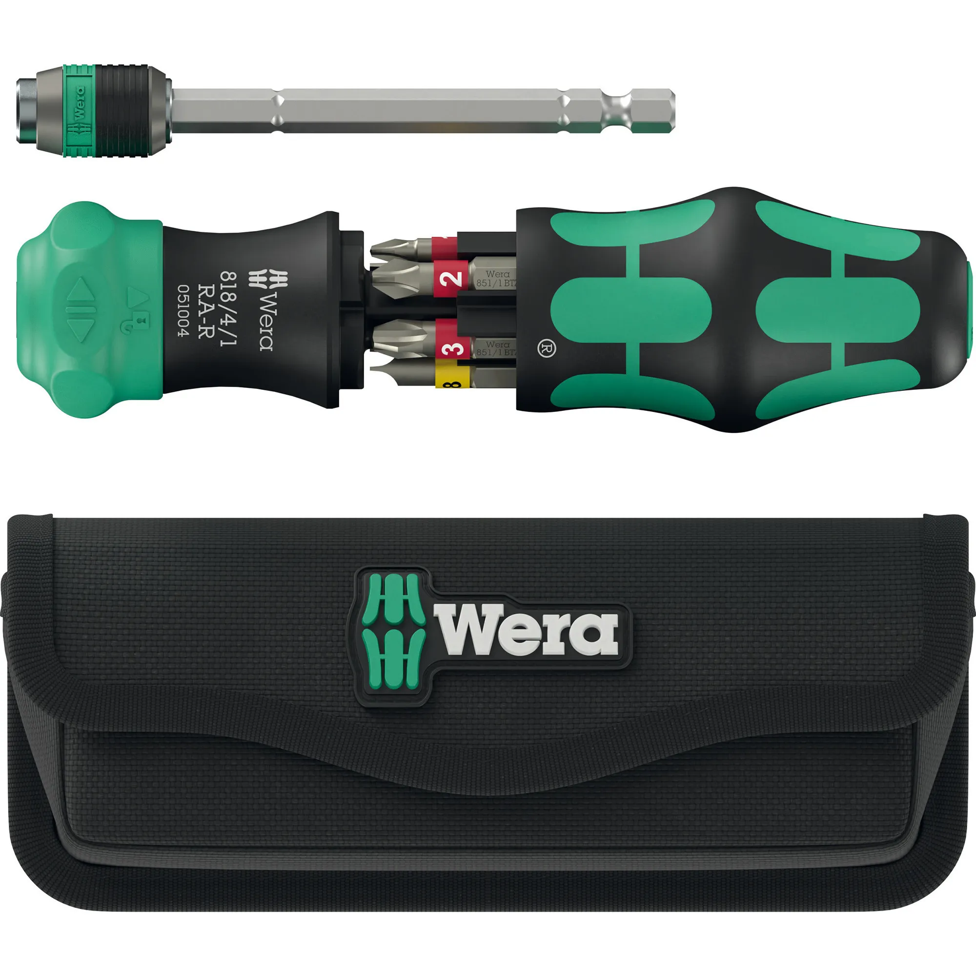 Kraftform Kompakt 25 RA-R con borsa, Set di bit - immagine 1