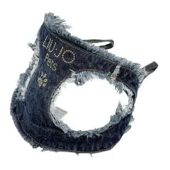 Pettorina per cani Denim in jeans Liu Jo Pets Taglia 4: torace 44-50 cm - immagine 1