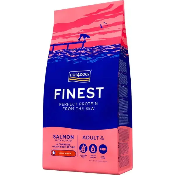 Fish4Dogs Finest Salmone Adult Small 6 kg - Croccantini per cani - immagine 1