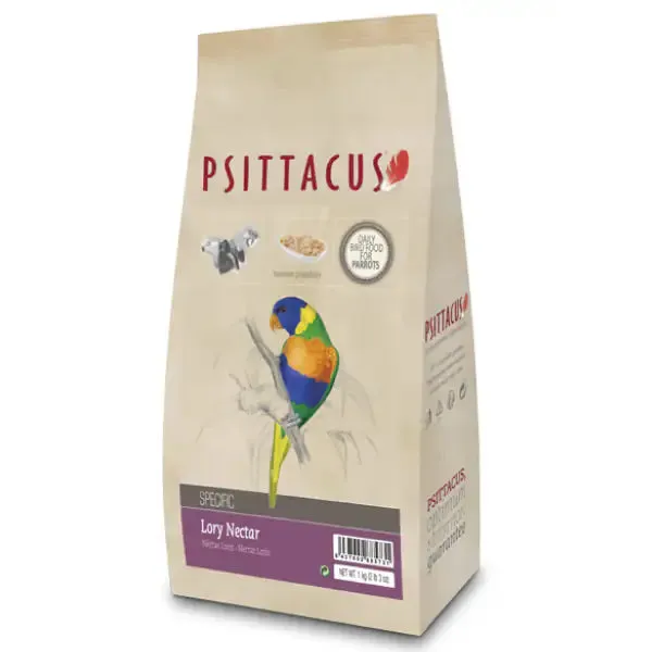 Psittacus Formula Mantenimento Nettare Lori 1 kg - Mangime per uccelli - immagine 1
