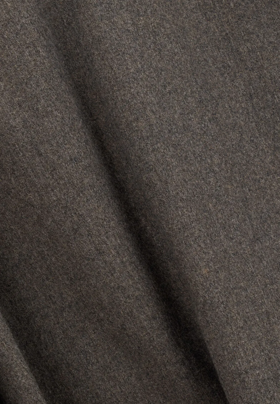 Boggi, Camicia Over In Flanella Di Lana Melange, Uomo, Taupe, Taglia: XXL - immagine 5