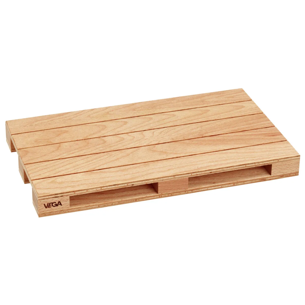 VEGA Taglieri in legno Pallet senza piedini; 35x20x3.3 cm (LxLxH); faggio - immagine 1