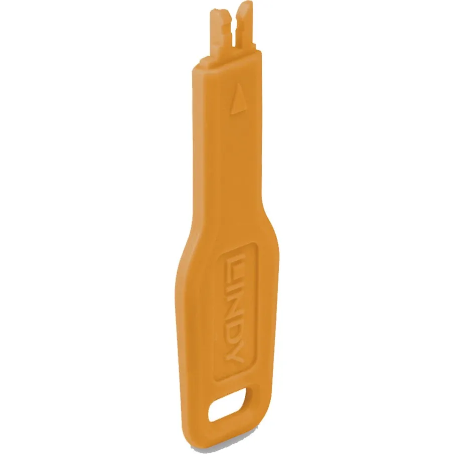 47896 clip sicura Chiave bloccaporta RJ-45 Arancione Acrilonitrile butadiene stirene (ABS) - immagine 1