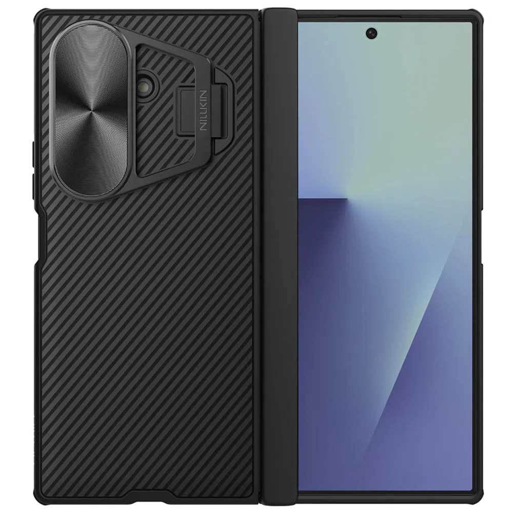 Custodia MagSafe per Samsung Galaxy Z Fold7 F966, Nillkin, CamShield Prop con copriobiettivo in metallo, Nera - immagine 1
