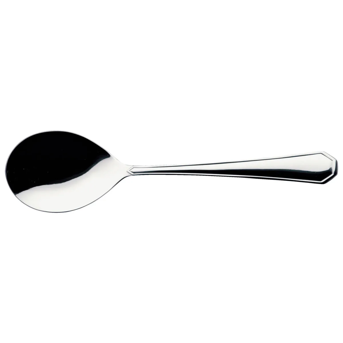 VEGA Cucchiaio da servizio Tunis; 20.2 cm (L); argento, manico argento - immagine 1