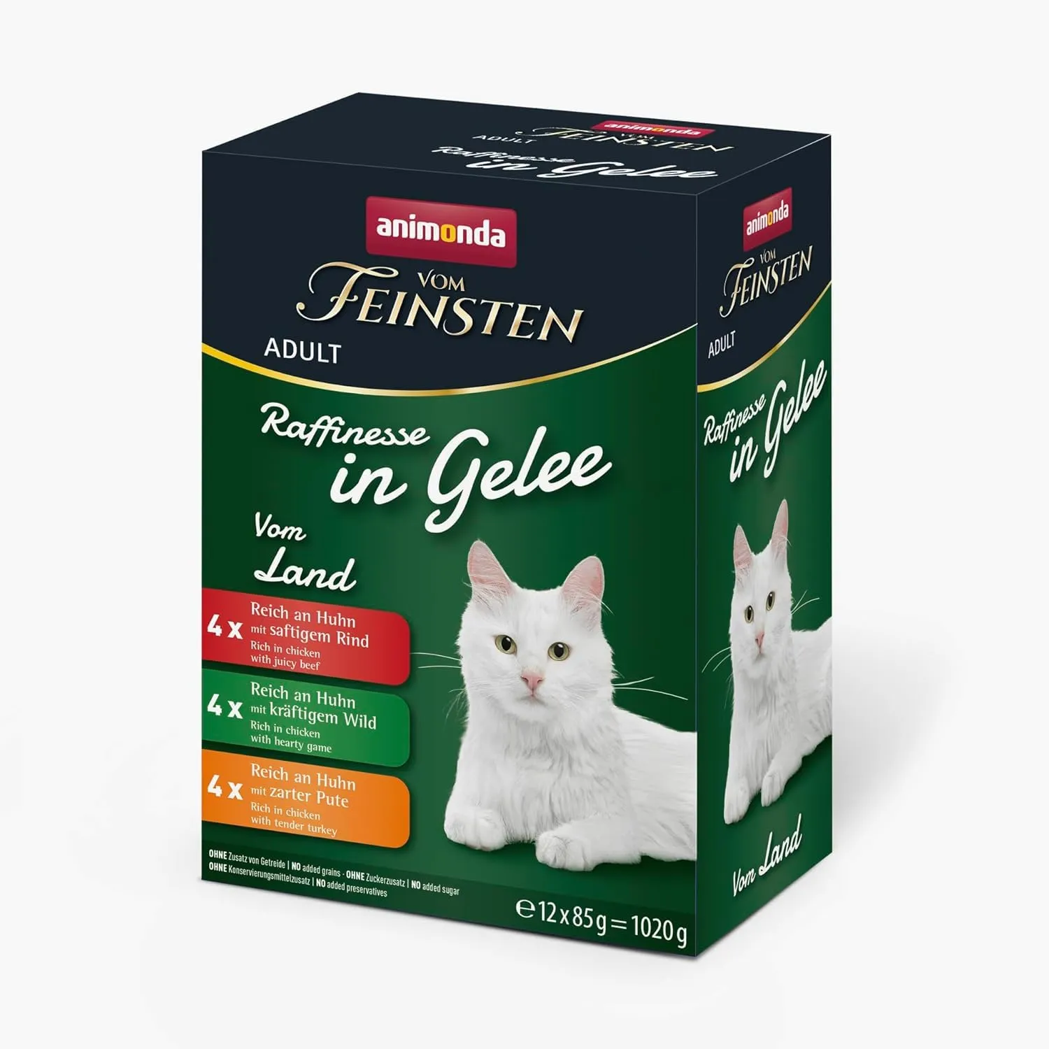 animonda Vom Feinsten Adult Raffinesse, Mix "dal Campo" (12x 85g) - immagine 1