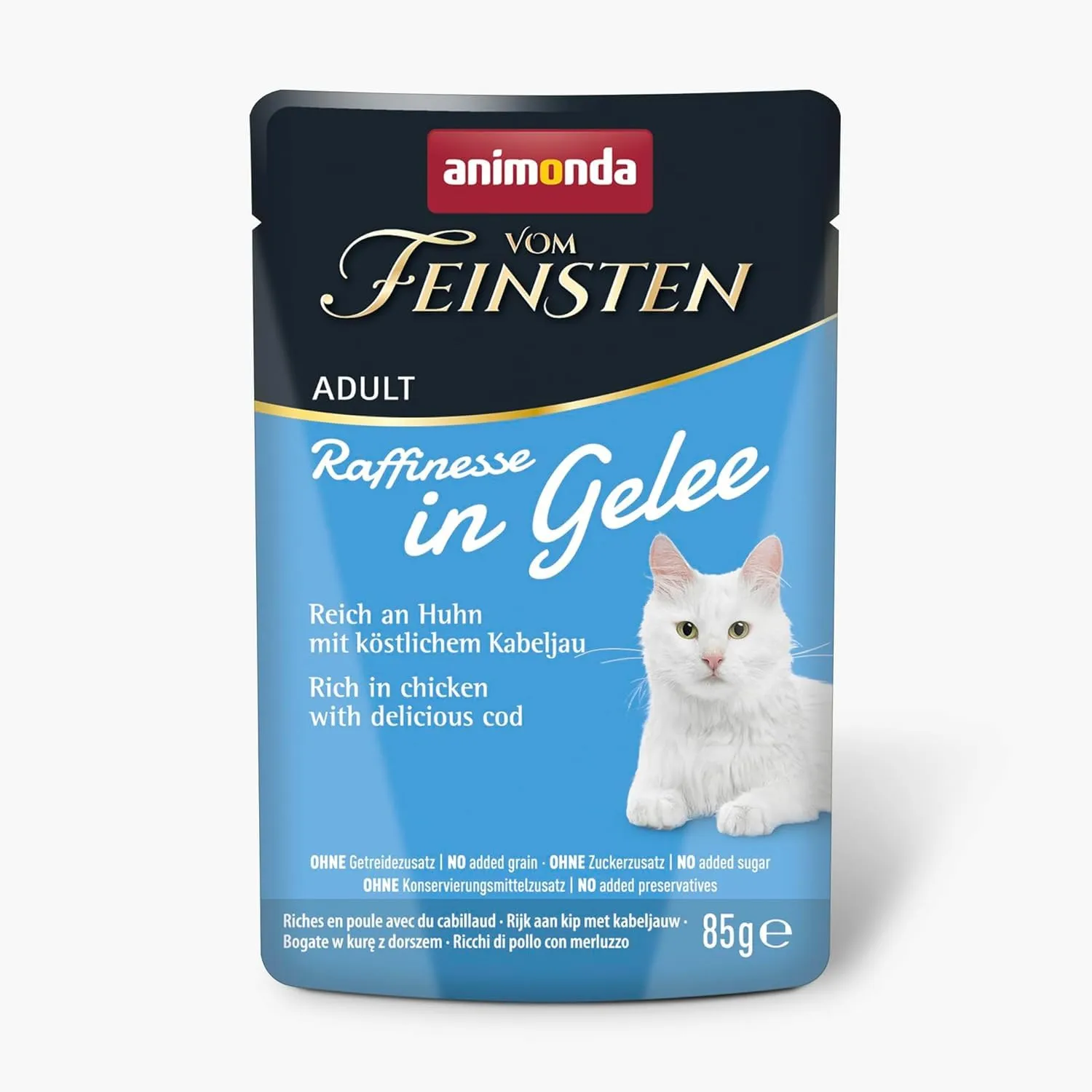 animonda Vom Feinsten Adult Raffinesse, Mix "dal Mare" (12x 85g) - immagine 4