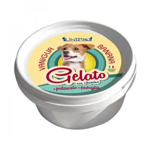 Unipro Gelato con Vitamine 60 gr Vaniglia e Banana - immagine 1